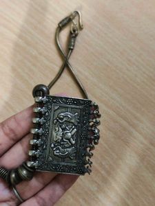 Silver Ganesha Necklace