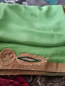 Synthetic  Georgette  Saree