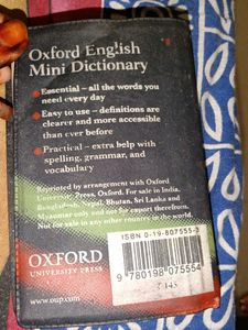 Oxford English Mini Dictionary