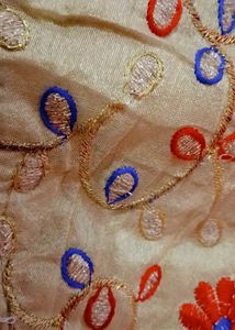Perfect Embroided Golden Blouse