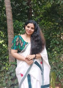 Kerala Set Mund Without Blouse