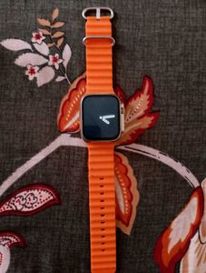 T800 Ultra Smartwatch - Orange Band