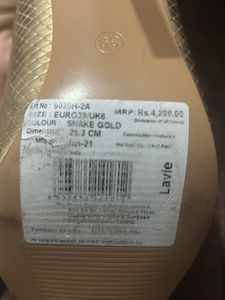 Lavie Gold Pumps