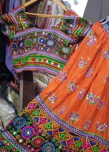 Garba Choli Orrenge