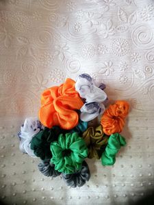 New 10 Hair Scrunchies