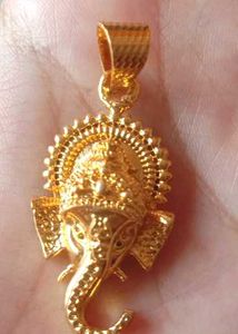 Lord Ganesha Gold Pendant