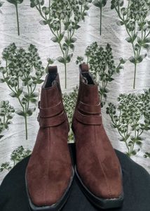 Chelsea Heel Boots With Zipper For Men