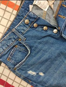 H&amp;M Distressed Denim Jeans