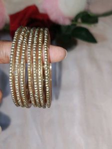 Red &amp; Gold Bangle Set