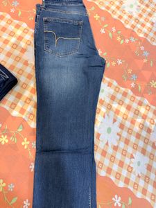 Flying Machine Blue Denim Jeans Mens Size 36