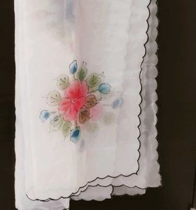 Hand-painted Dupatta Pant Set