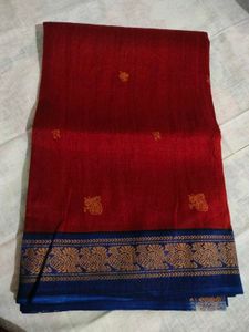 Elegant Red Saree