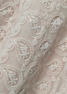 Buy This Beautiful Chickenkari Suit In Baby Pink C