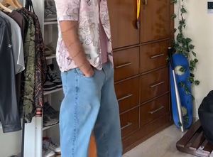 Baggy Light Wash Jeans