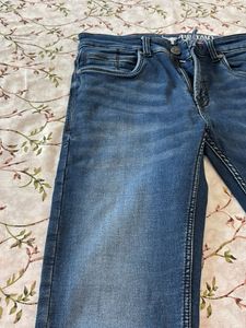 Dark Blue Denim Jeans