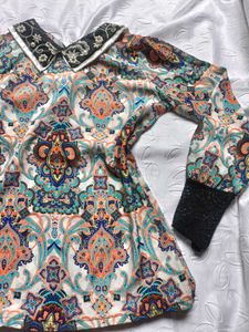 Y2K Paisley Print Top 🖤