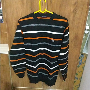 Striped Knit Sweater
