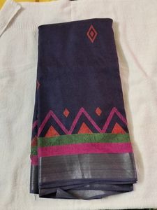 Navy Blue Colour Saree..