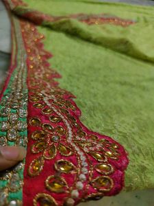 Designer Blouse With Saree 💝