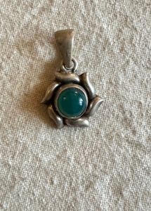 92.5 Green Onyx Pendant