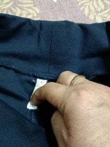 Navy Blue Casual Pants