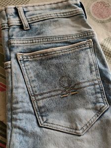 Light Wash Denim Jeans
