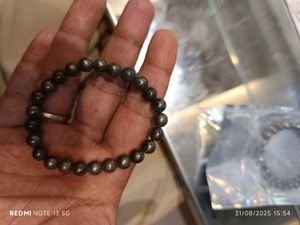 Pyrite Beaded Bracelet