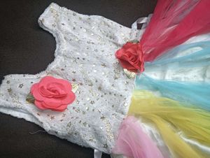 Rainbow Tutu Dress🔥