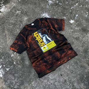 Acid Washed Printed Tshirt