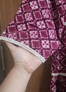 Fit And Flare Tire Dress Kurti