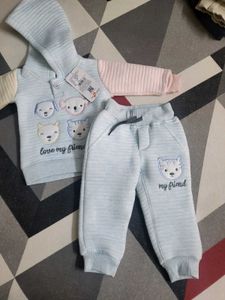 Winter Sweatshirt Pajamas Set