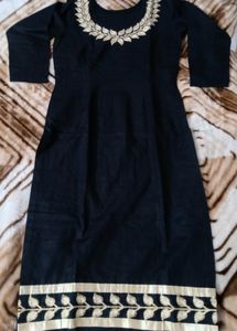 Black Salwar Suit With Dupatta