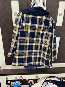 Dress With Overcoat For Kids