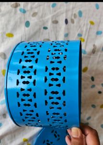 Tin Box And Blue Metal Dabba