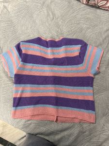 Striped Knit Top