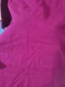Grace Magenta 3/4th Sleeves Top