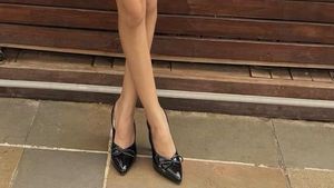 Black Bow  Heels