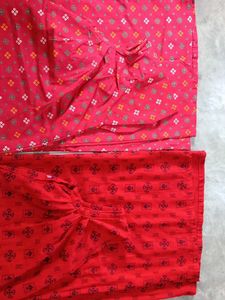 Red and pink maxi combo