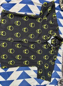 Alien Print Shirt
