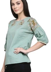 Embroidered Women&#39;s Top