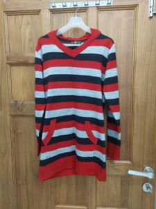 Striped Long Sweater