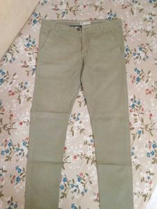 Men's olive Casual Pants