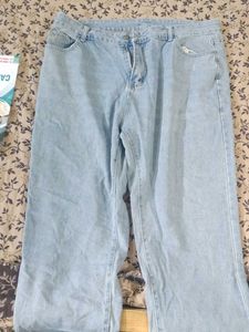 Light Wash Wide Leg Jeans