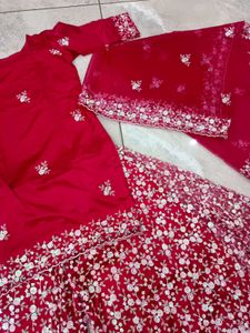 Embroidered Sharara 3 Piece Set