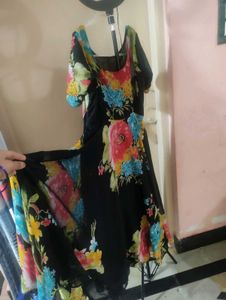 Flared Dress..BLACK