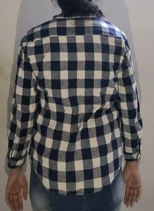 Women Check Cotton Shirt