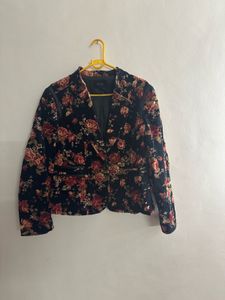 Floral Short Coat
