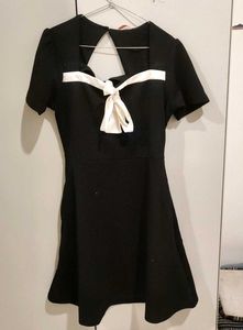 Sailor Bow Mini Dress