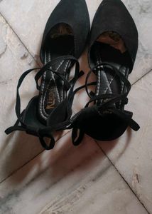 Black Long Dori Flats