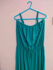 Blue Sleeveless Dress